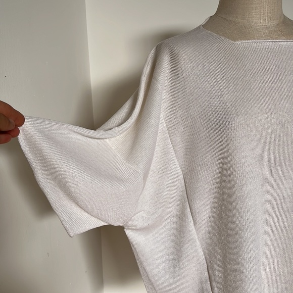 Eskandar 100%linen T shirt oversized - Picture 3 of 8